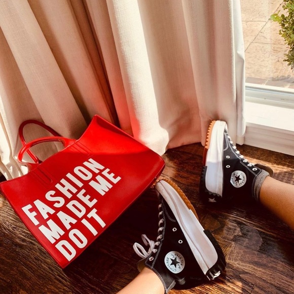 Red “Everything” handbag ❤️ Fashion Made Me Do It - Picture 3 of 9